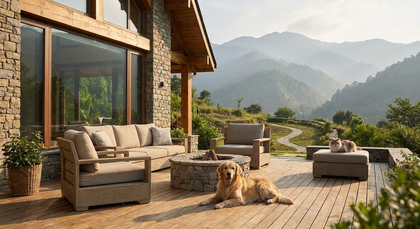 Best pet-friendly villas in Mussoorie
