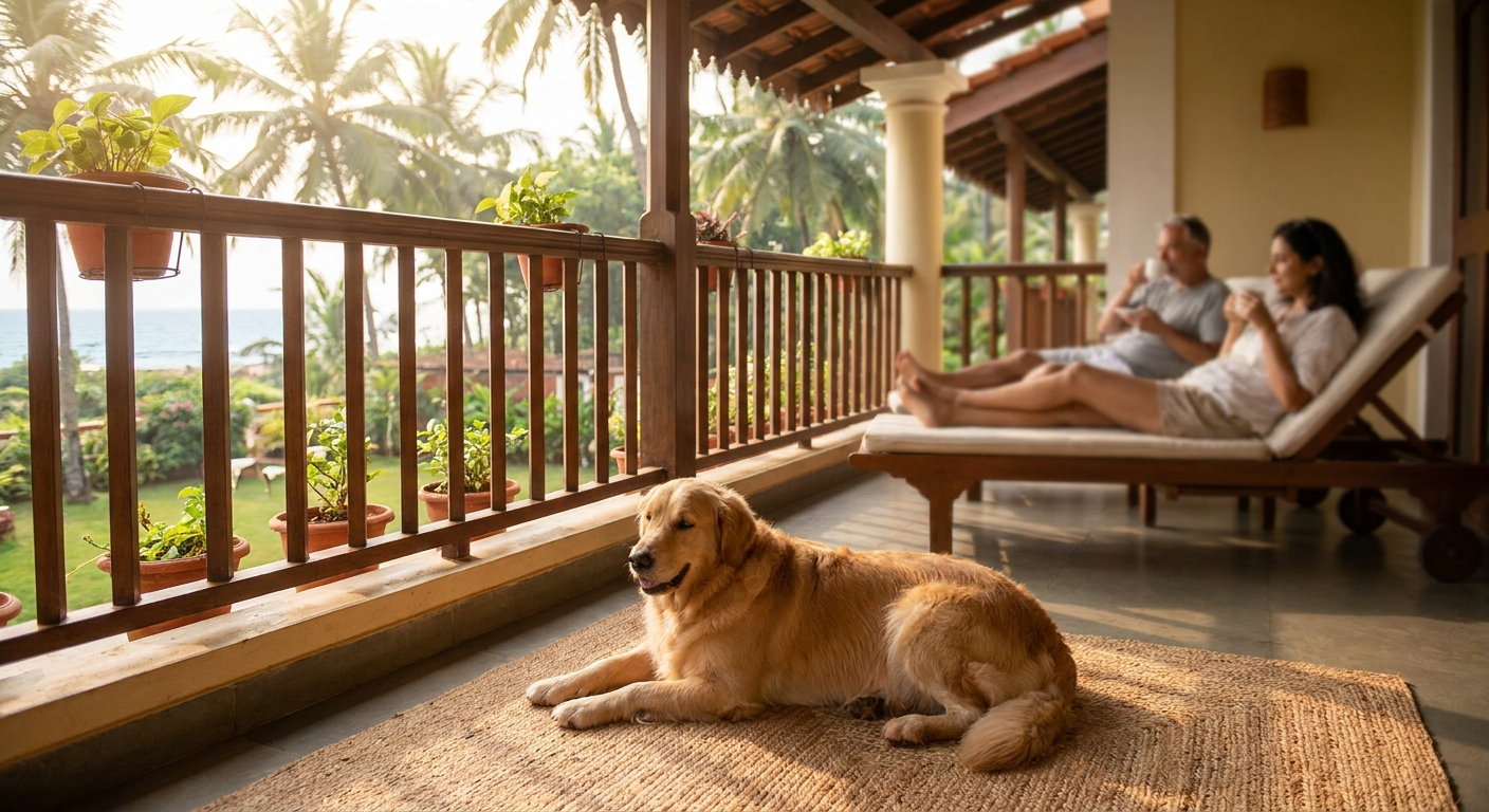Best pet-friendly homestays in Goa