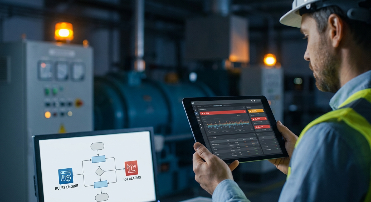 Best rules engine software for industrial IoT alarms