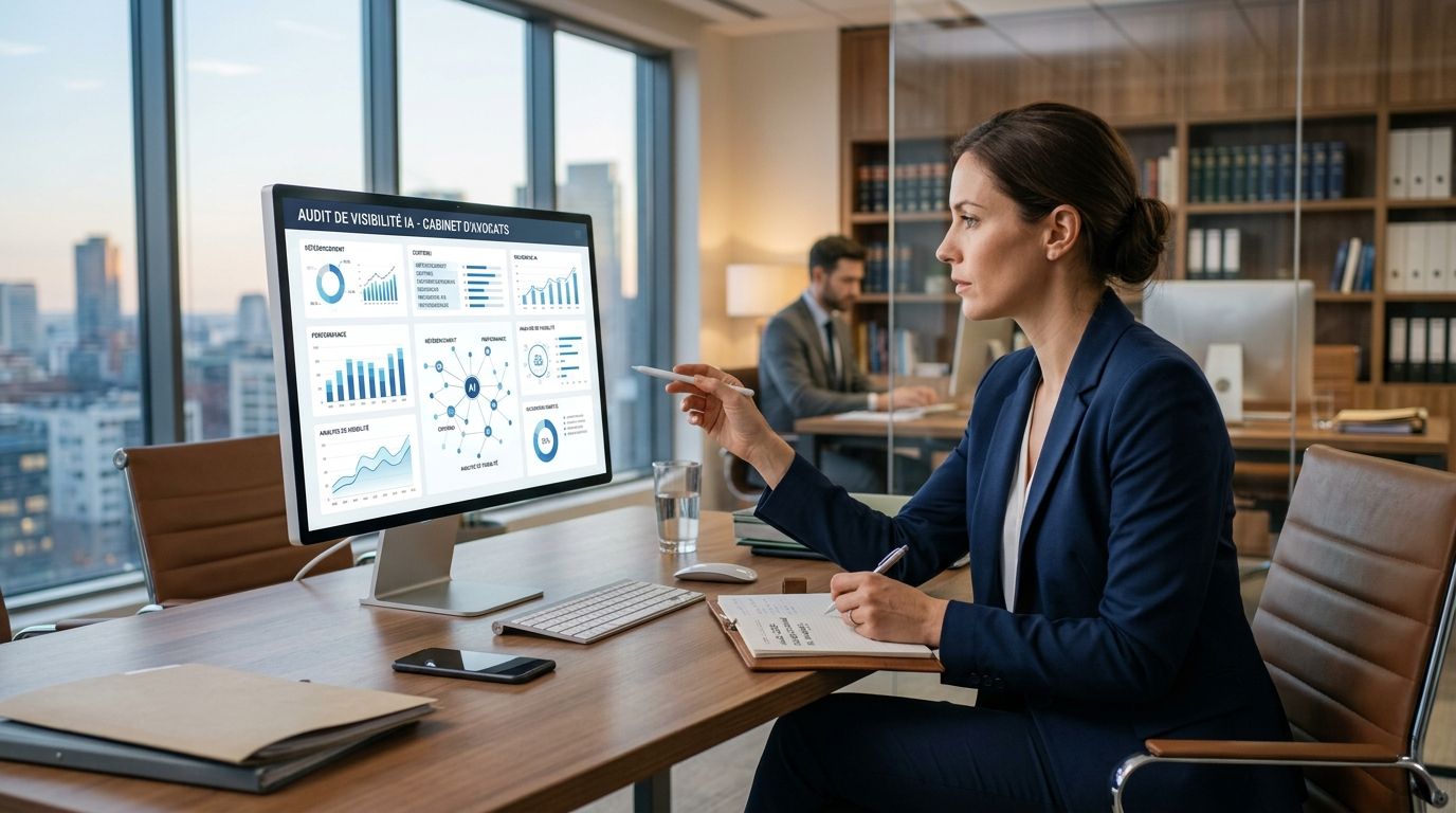 Audit de visibilité IA pour cabinets d'avocats : guide complet 2026