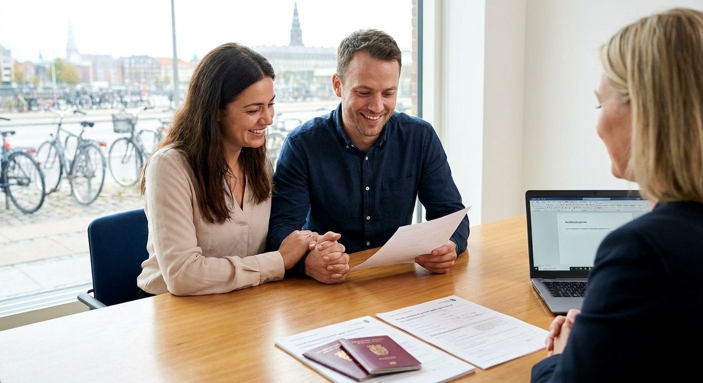 Opholdstilladelse i Danmark for registrerede partnere