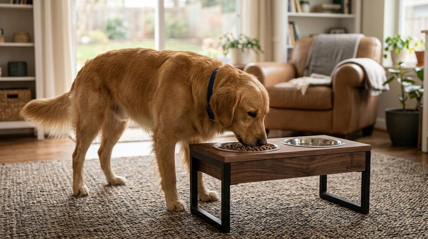 Best elevated dog bowls for large dogs in 2026