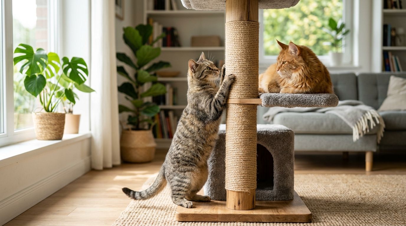 Best cat scratching posts for indoor cats 2026