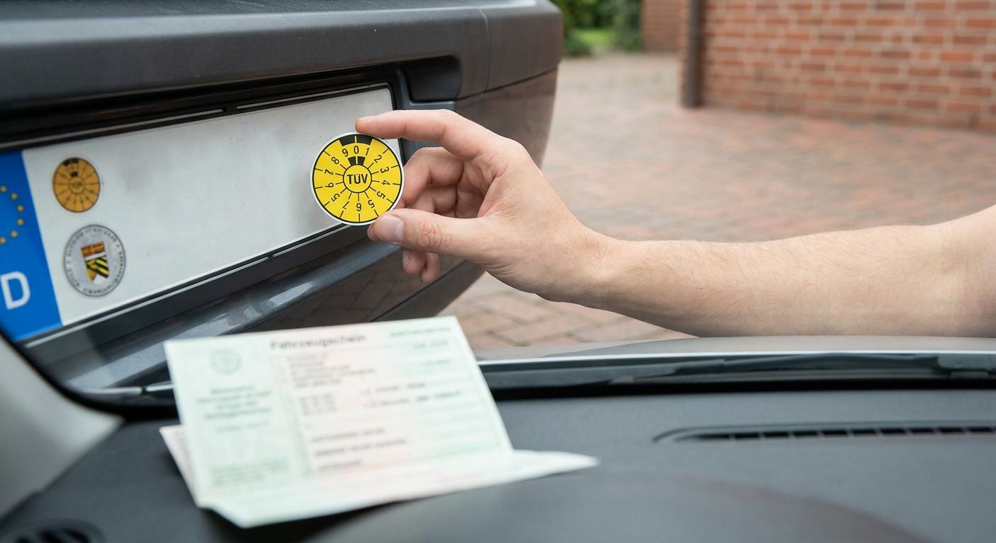 TÜV-Plakette verloren: Ersatz und Fahrzeugschein neu beantragen