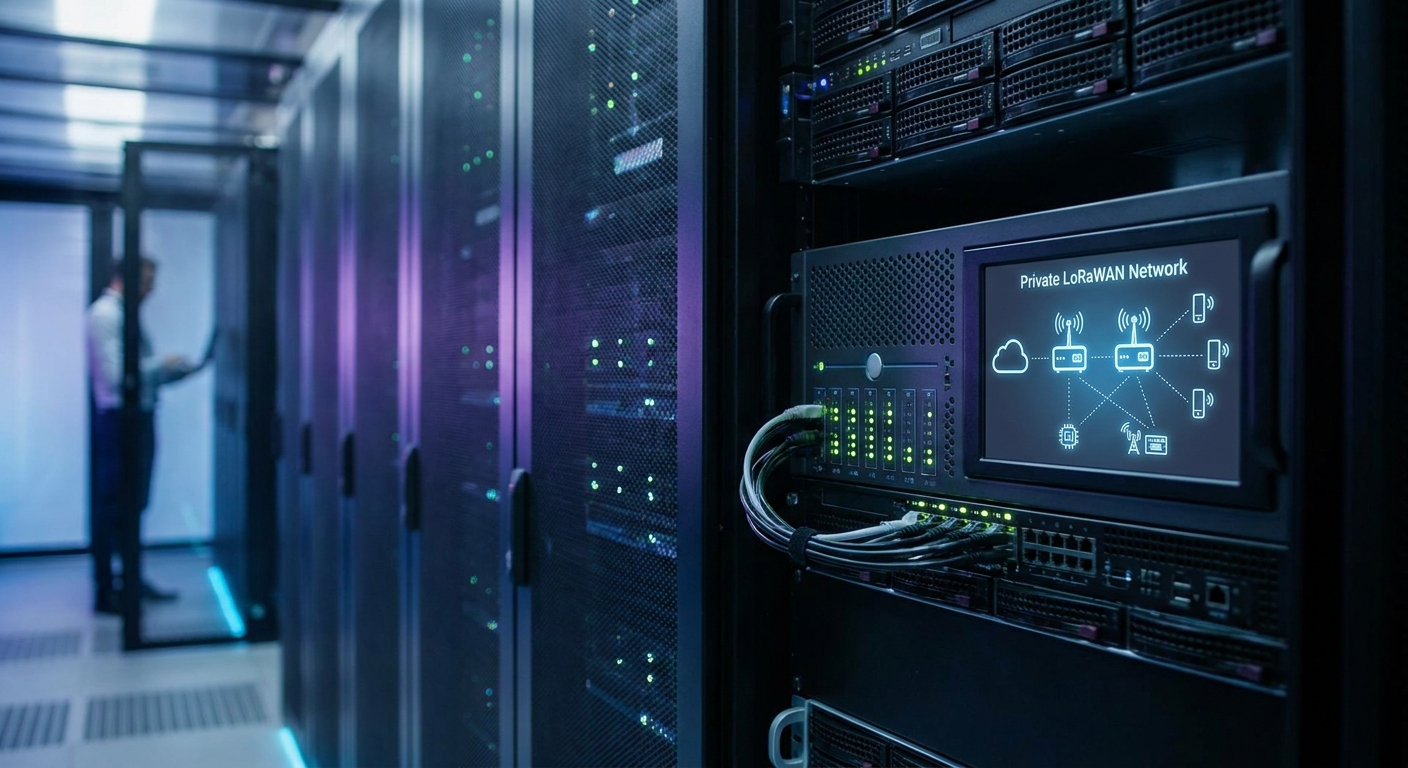 LoRaWAN network server for private enterprise deployments