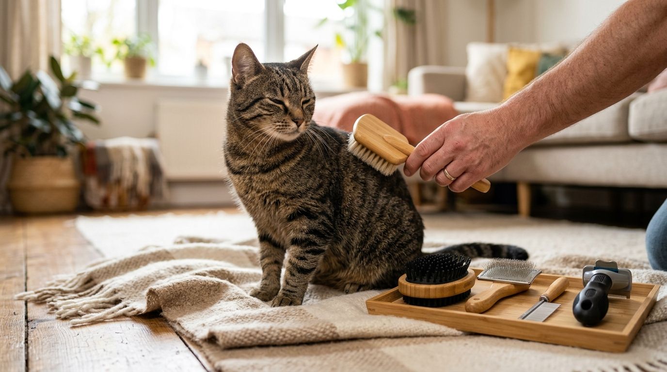 Best cat grooming brushes for short-haired cats 2026