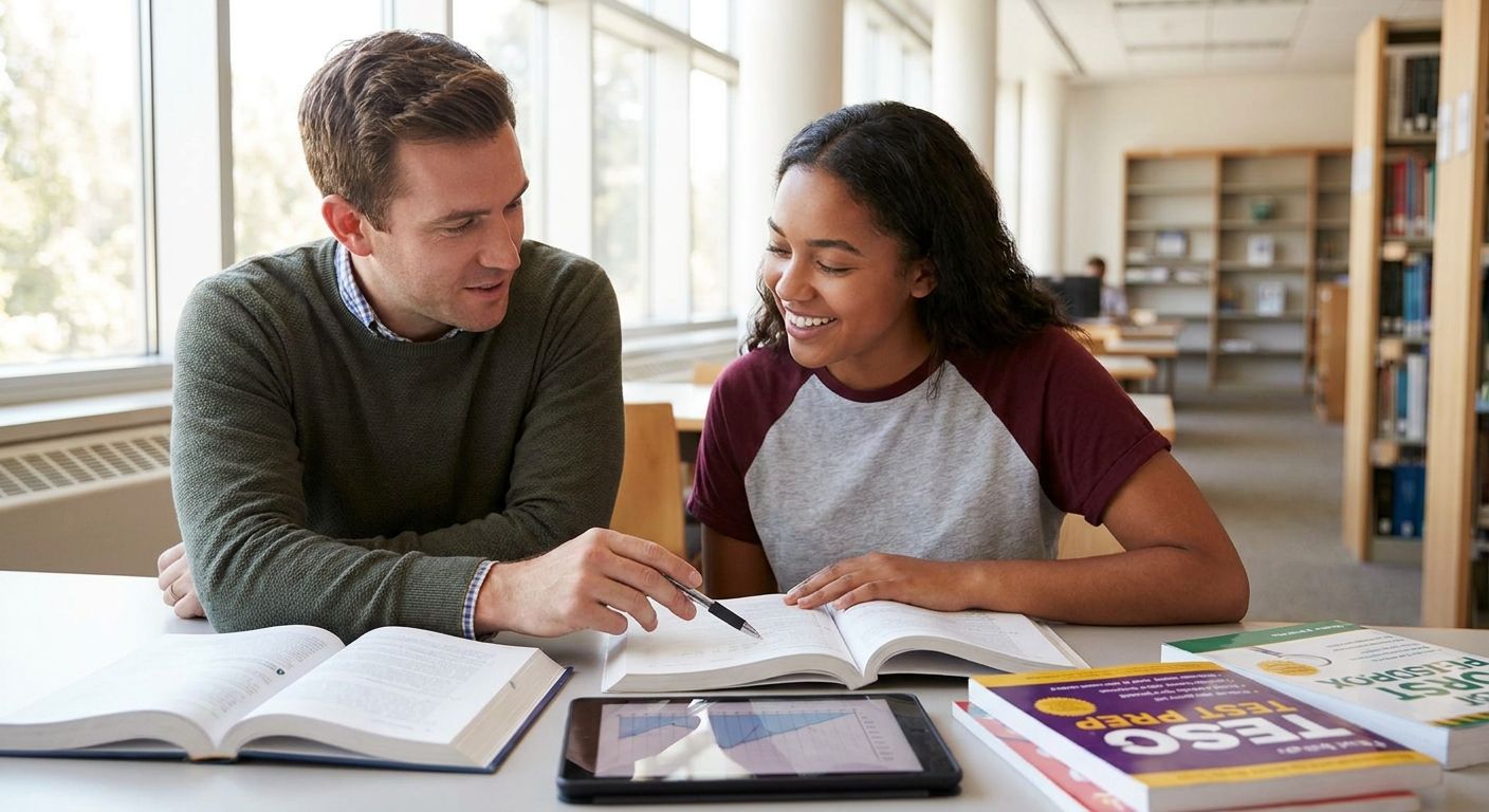 Personalized tutor for standardized test prep
