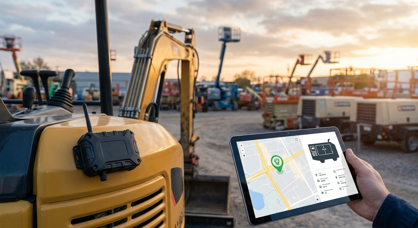 IoT asset tracking for rental equipment companies