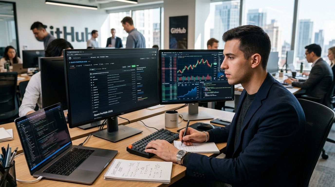 GitHub portfolio to quant developer interview: 2026 workflow
