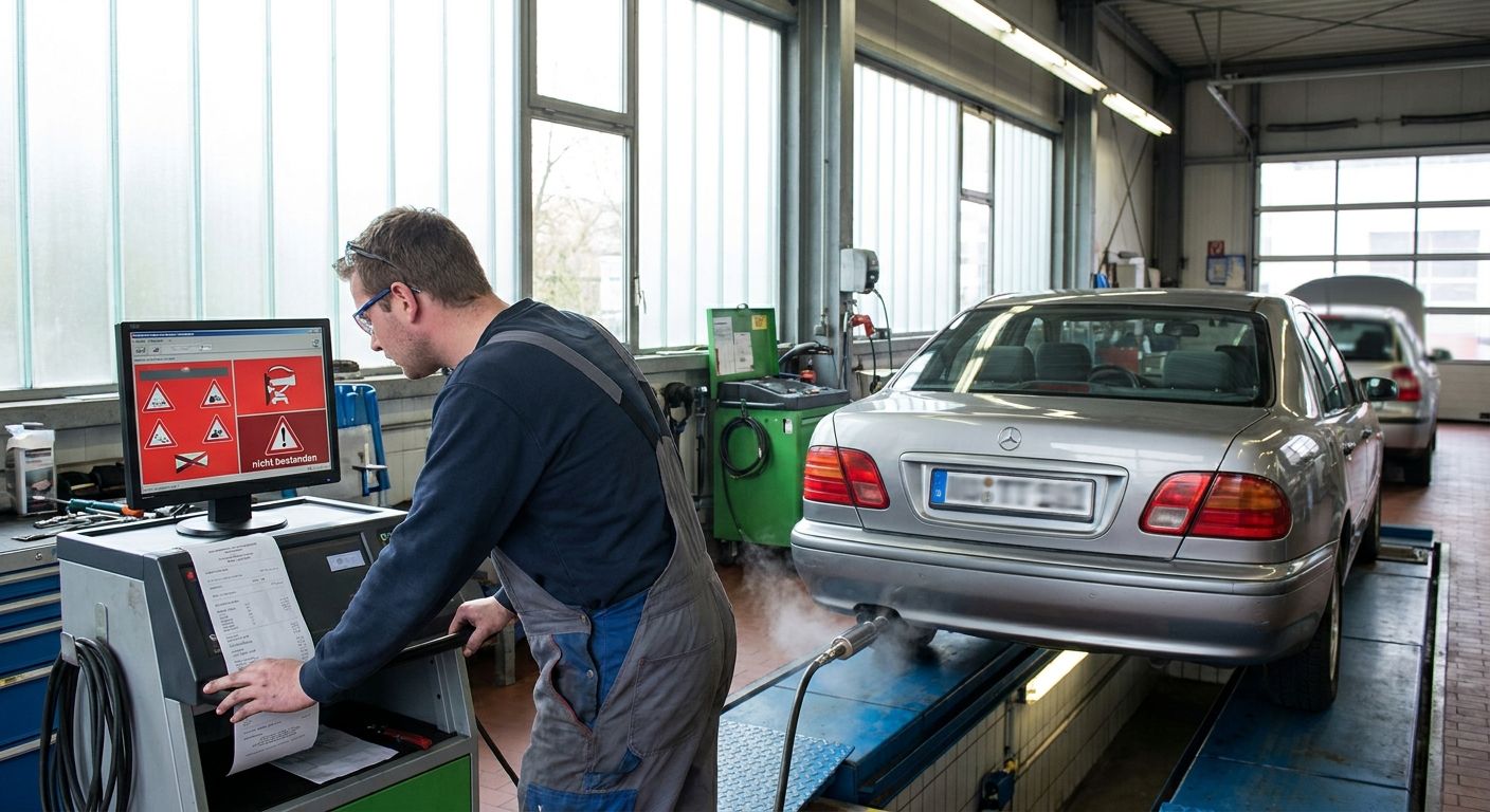 Abgaswerte und TÜV: Wann die AU nicht bestanden wird