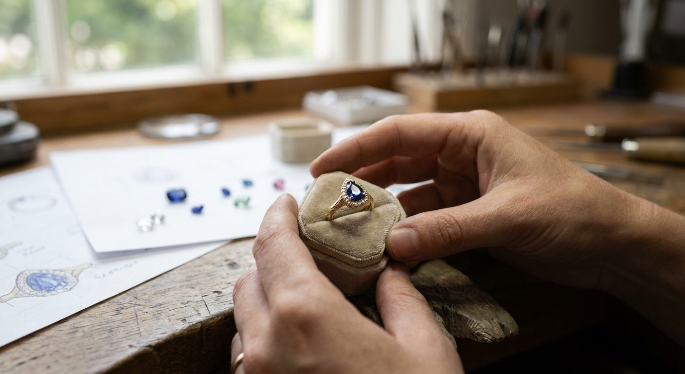 Custom engagement rings for a unique proposal