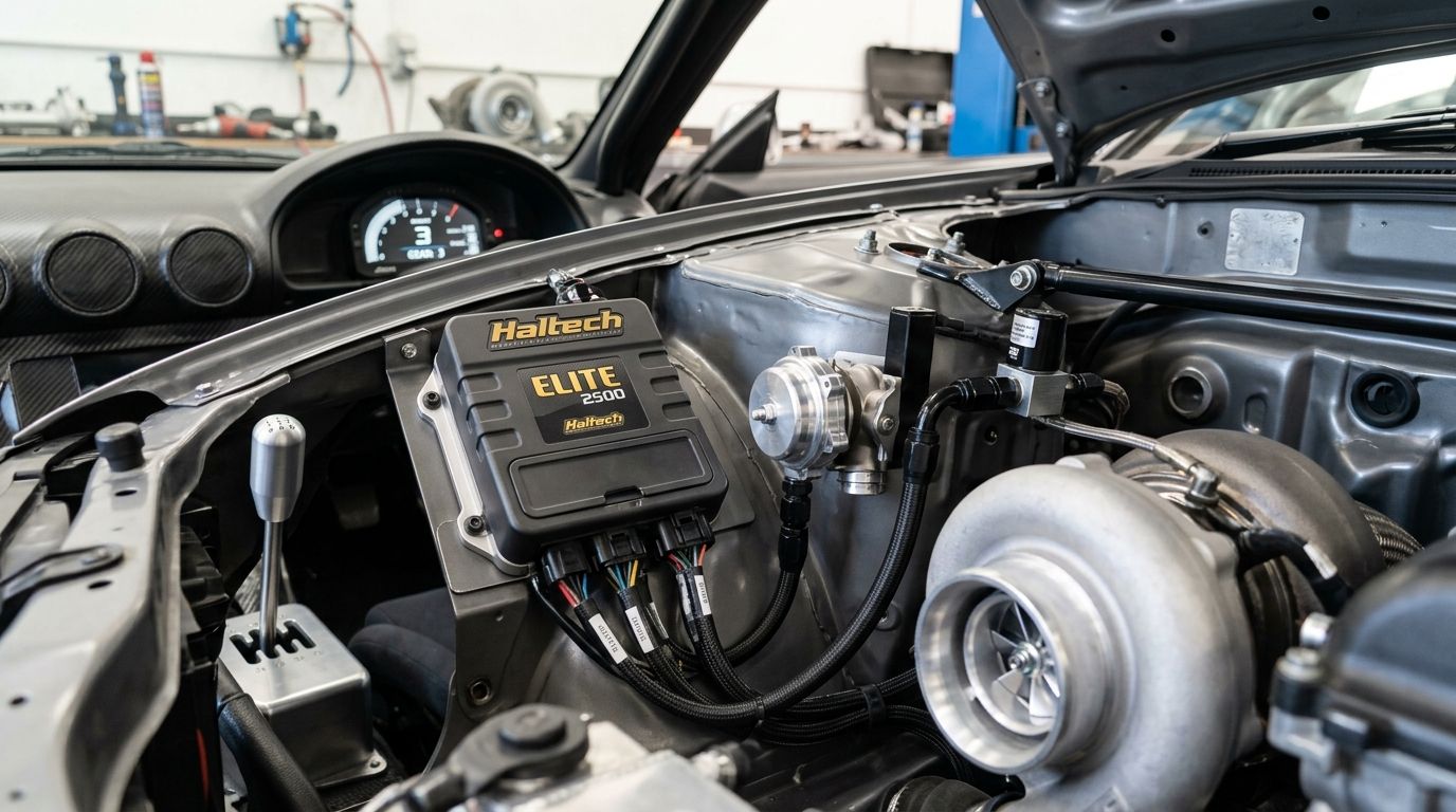Automatically control boost by gear with a Haltech Elite ECU