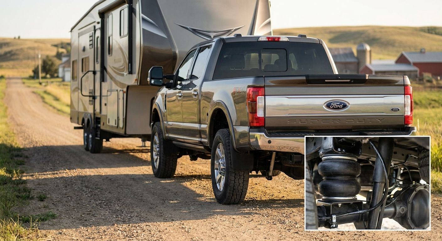 Best twin bellows airbag kits for heavy towing 2026