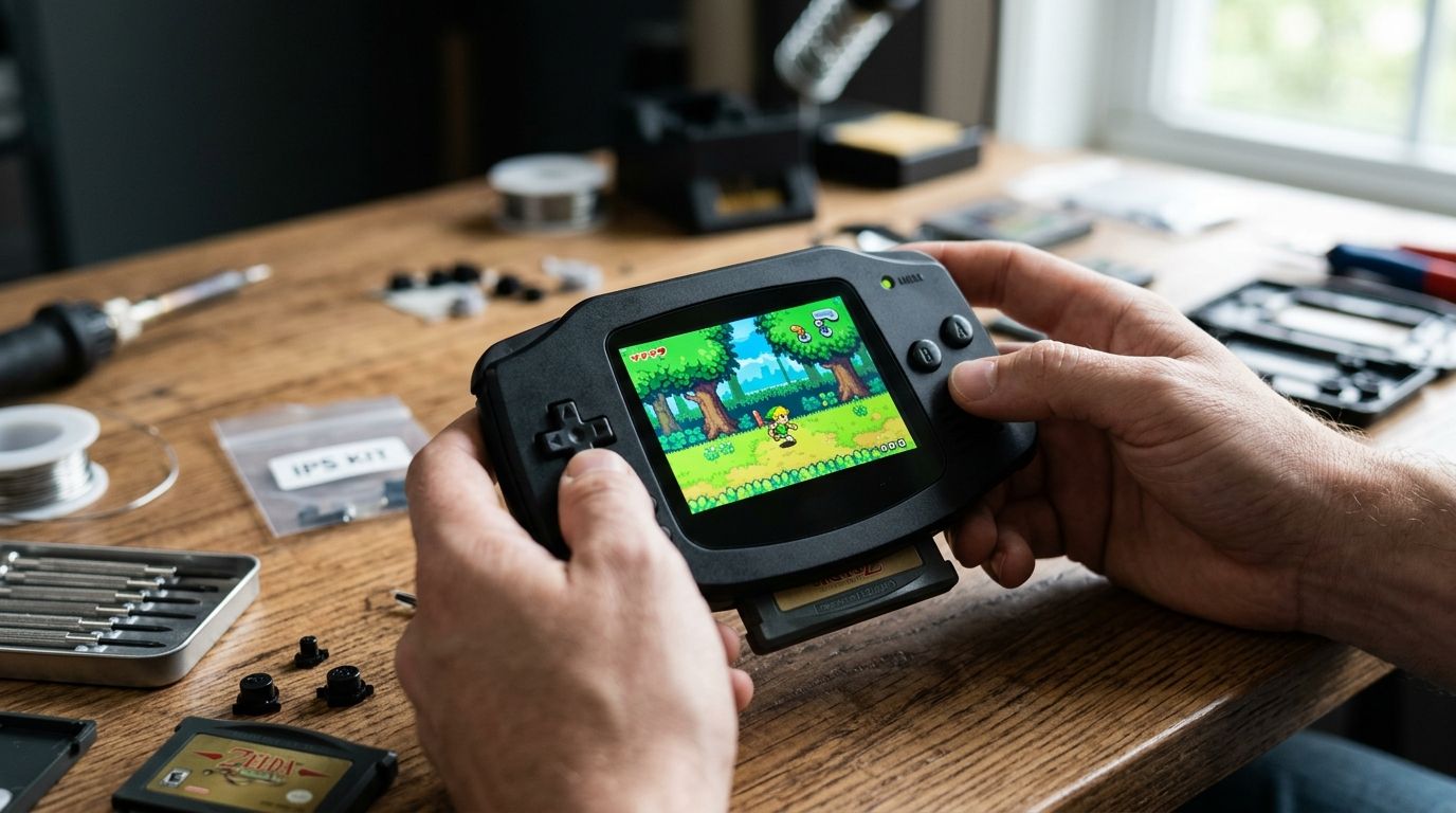 Best GBA IPS screen kits in 2026