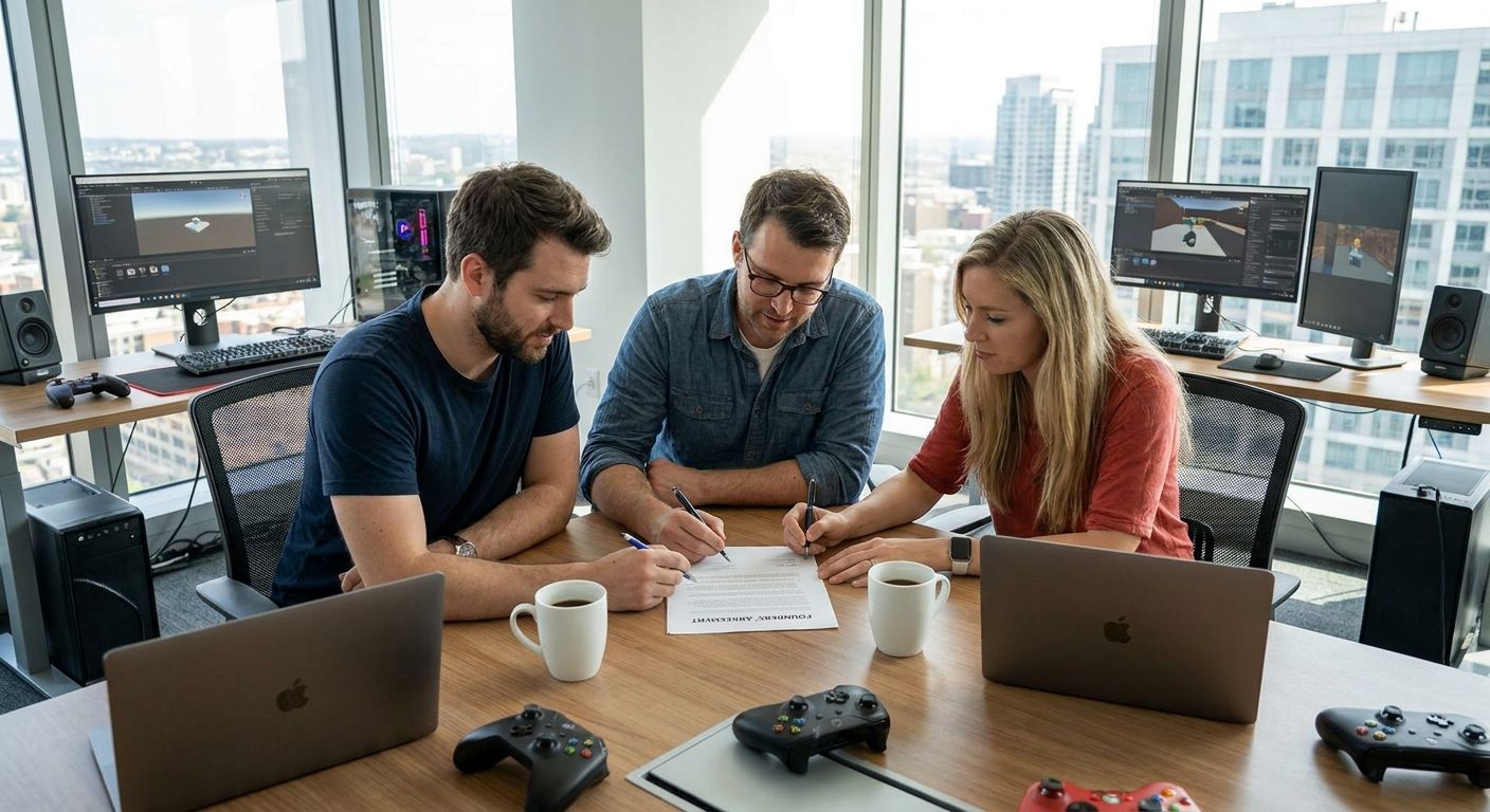 EN — Founders’ agreement for a gaming startup