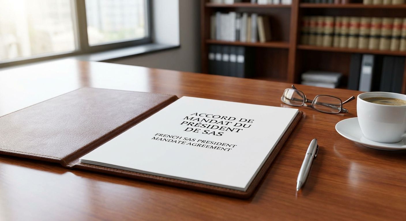 EN — French SAS president mandate agreement