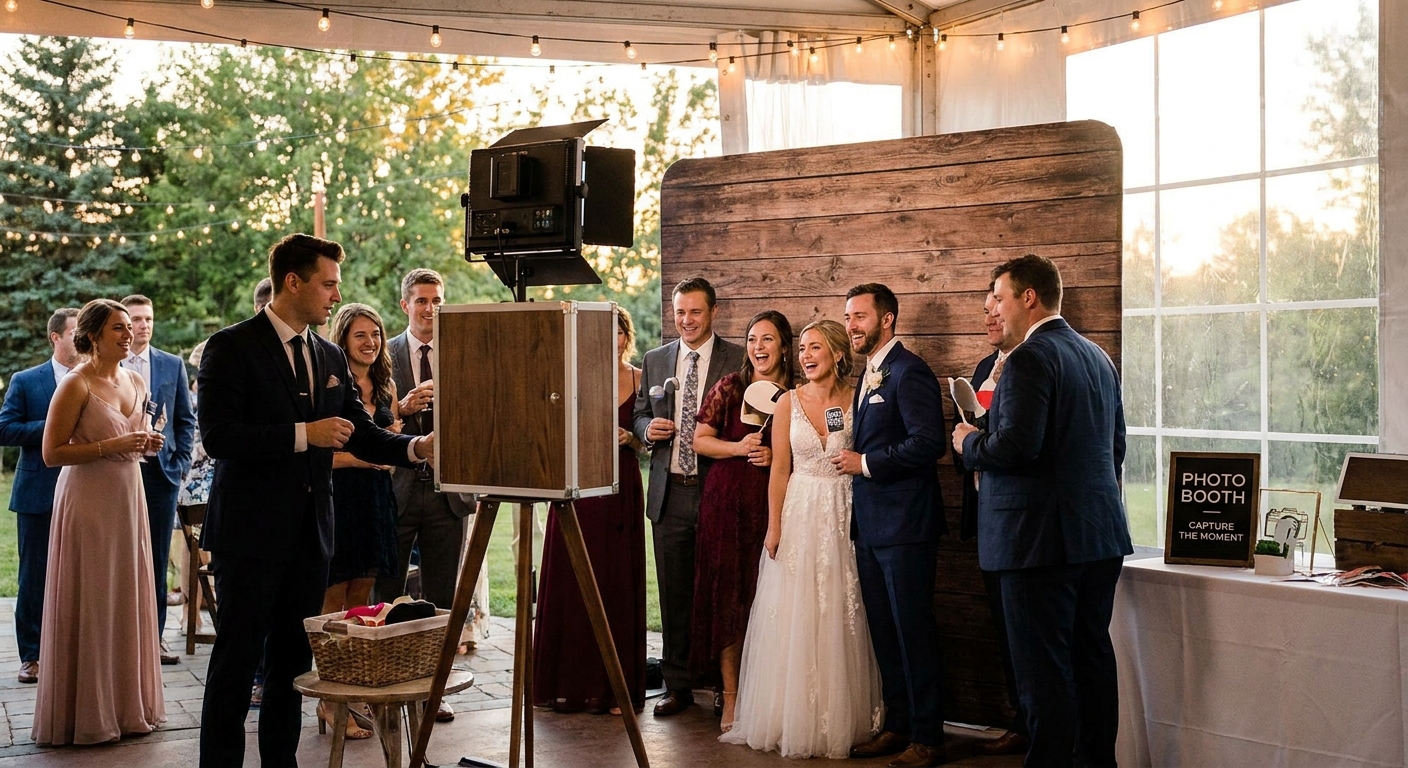 How to run a paid photo booth business at weddings