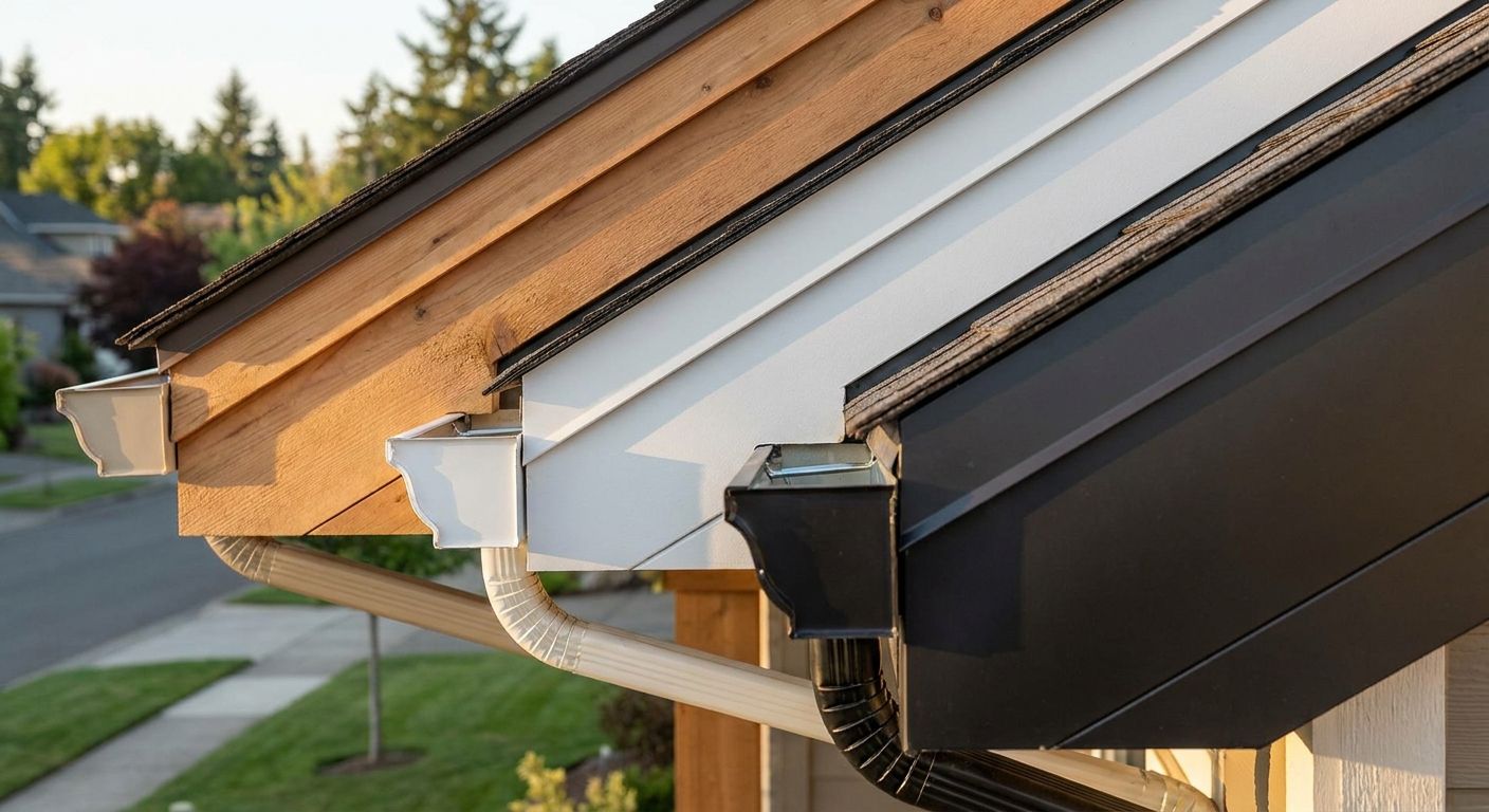 Roof fascia boards ranked by material and price
