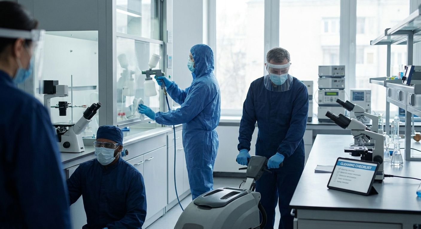 Best laboratory cleaning services compared in 2026