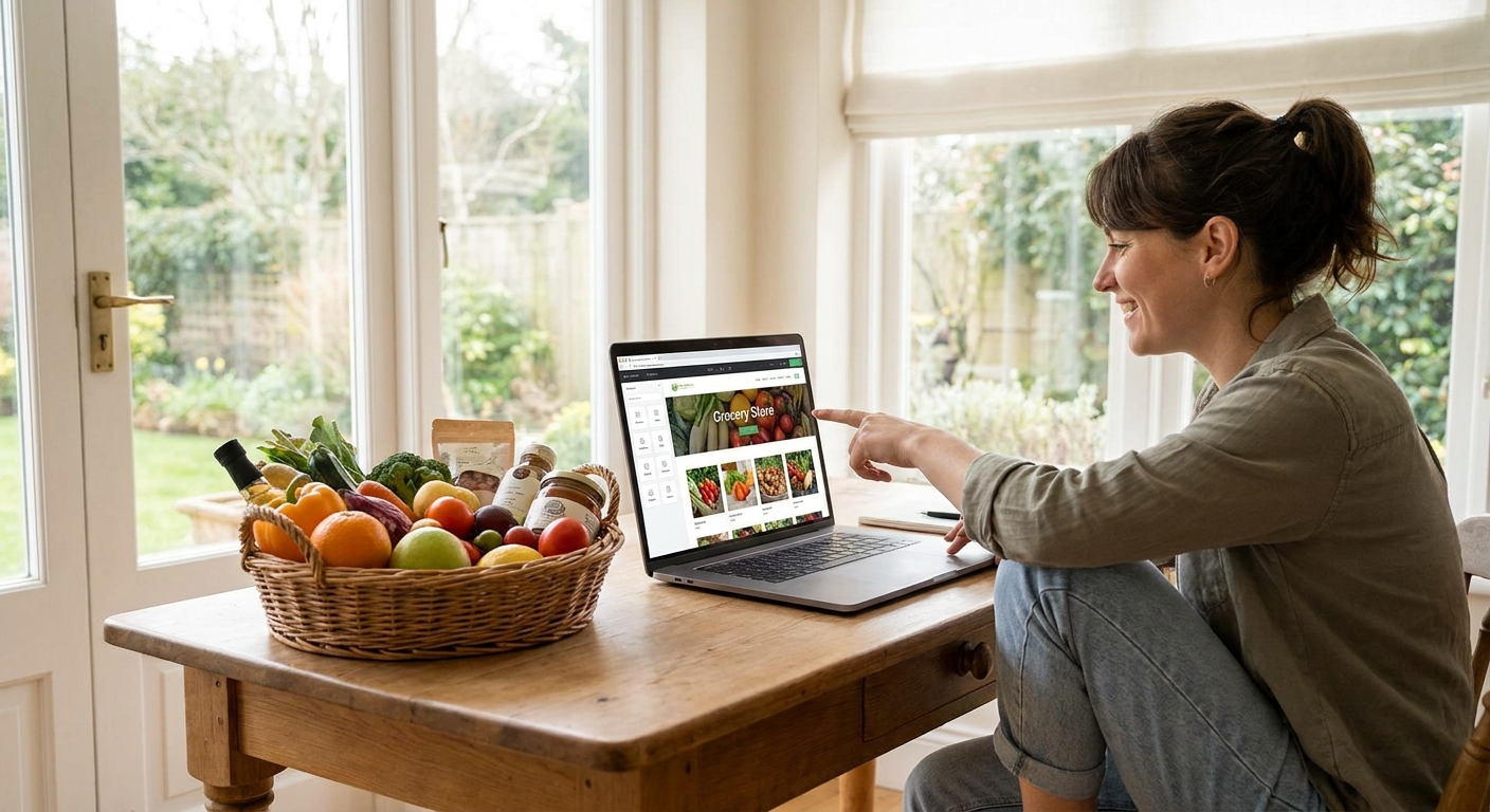 How to build a grocery ecommerce website without a developer
