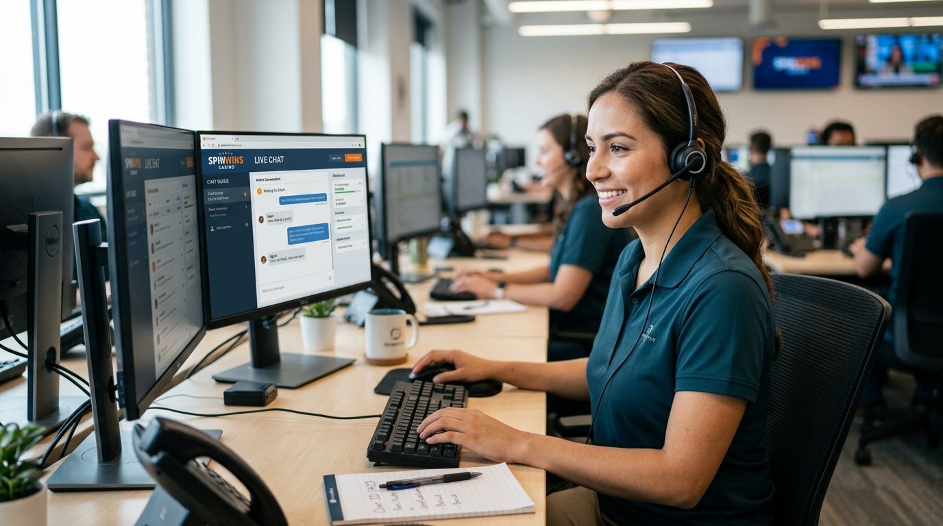 How to contact live support at a sweepstakes casino