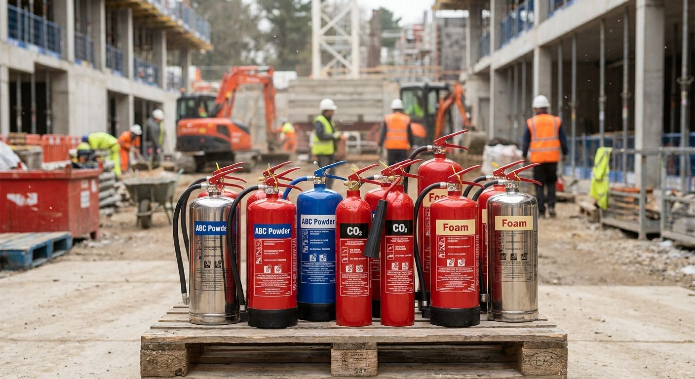Best fire extinguishers for construction sites 2026