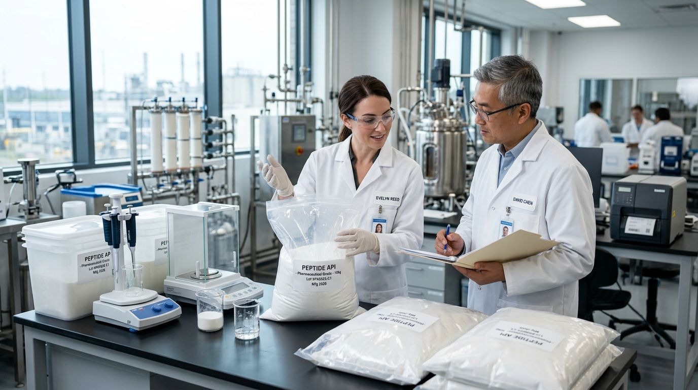 Best bulk peptide API suppliers for pharma manufacturers 2026