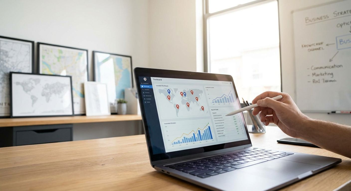 Rank tracking for franchise businesses