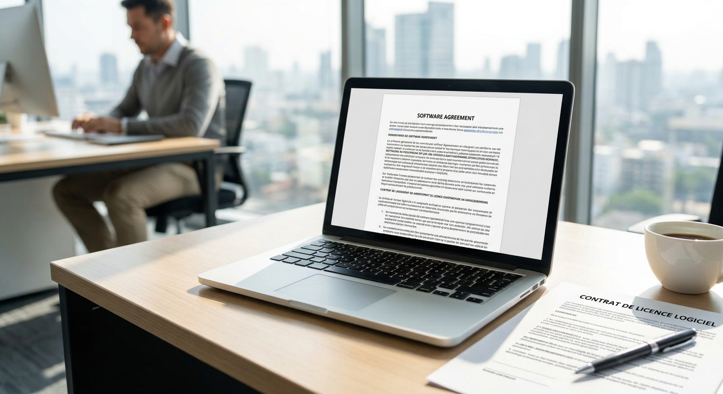 Contrat de licence logiciel pour éditeurs SaaS