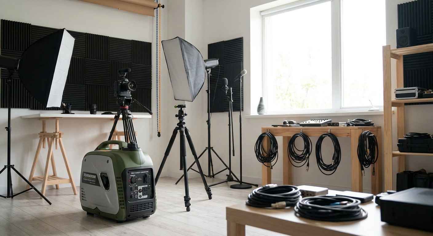 Best generators for photography and recording studios