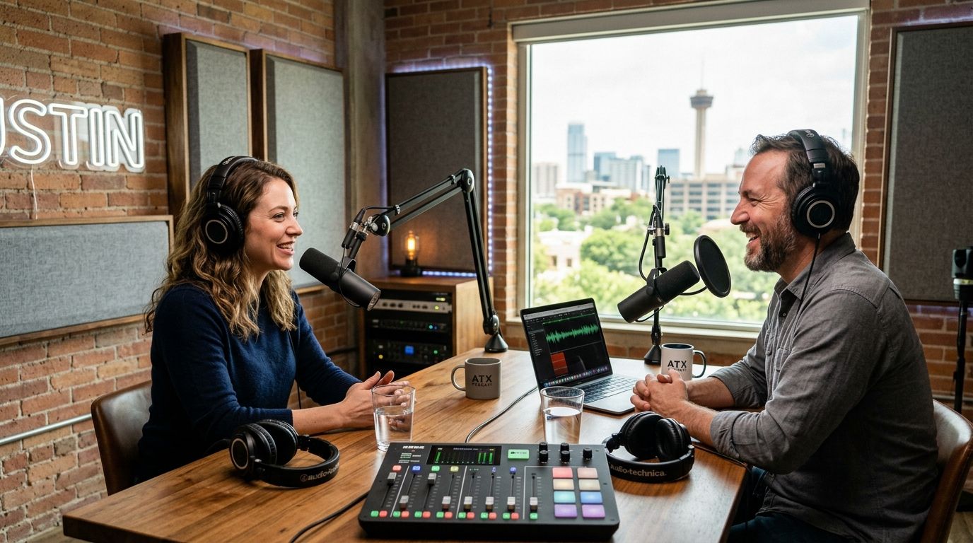 Best 10 podcast studios in Austin in 2026