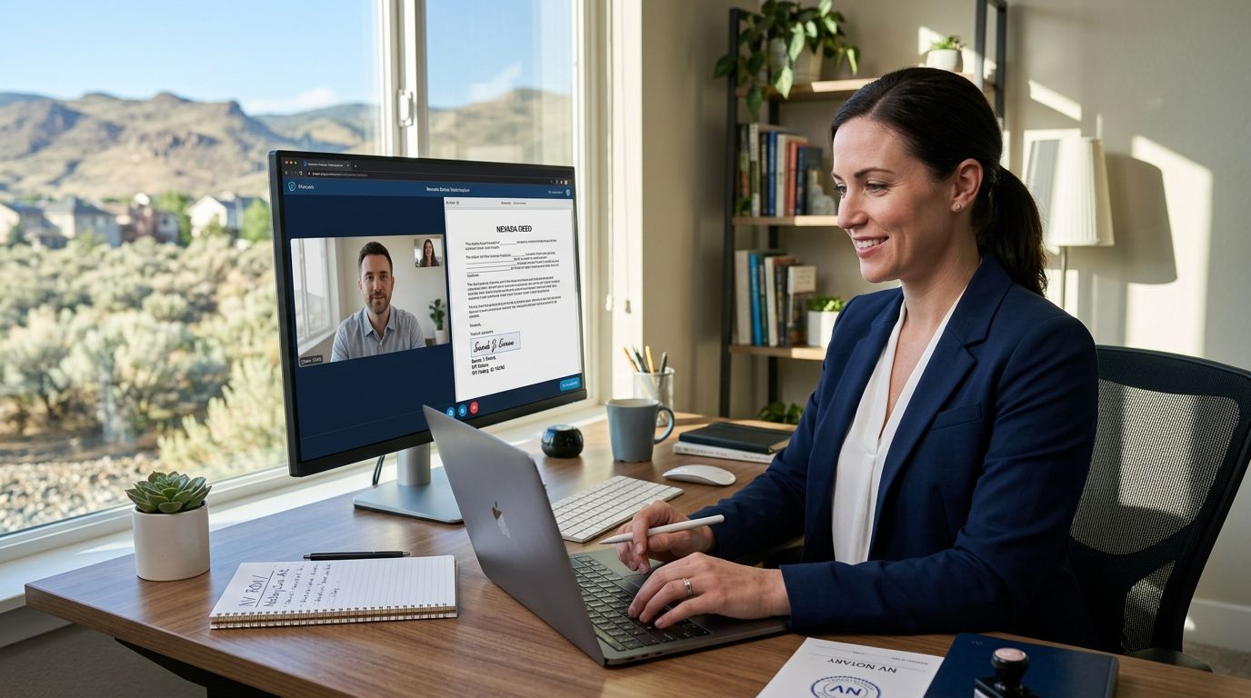NotaryCam alternatives for remote online notary in Nevada