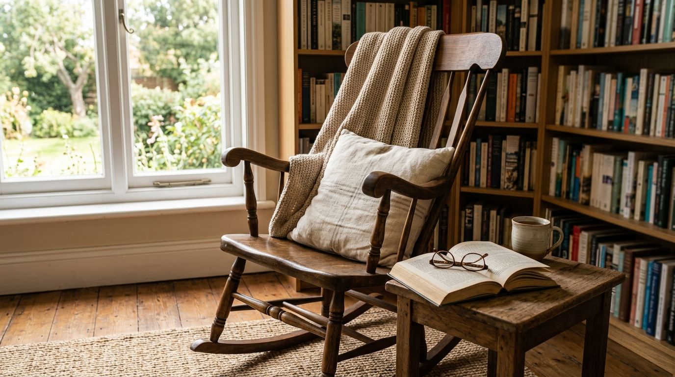 Rocking chairs for reading nooks