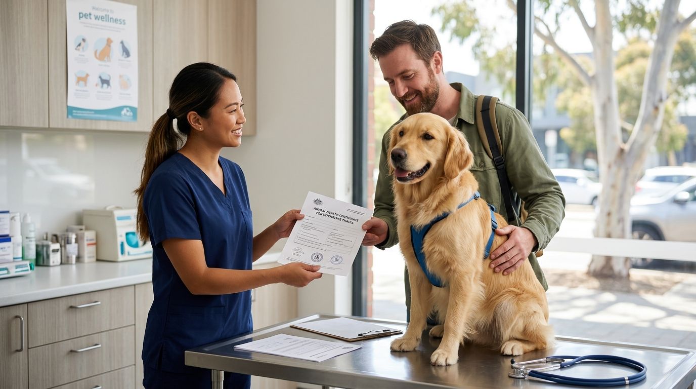 How to get your pet's health certificate for interstate travel