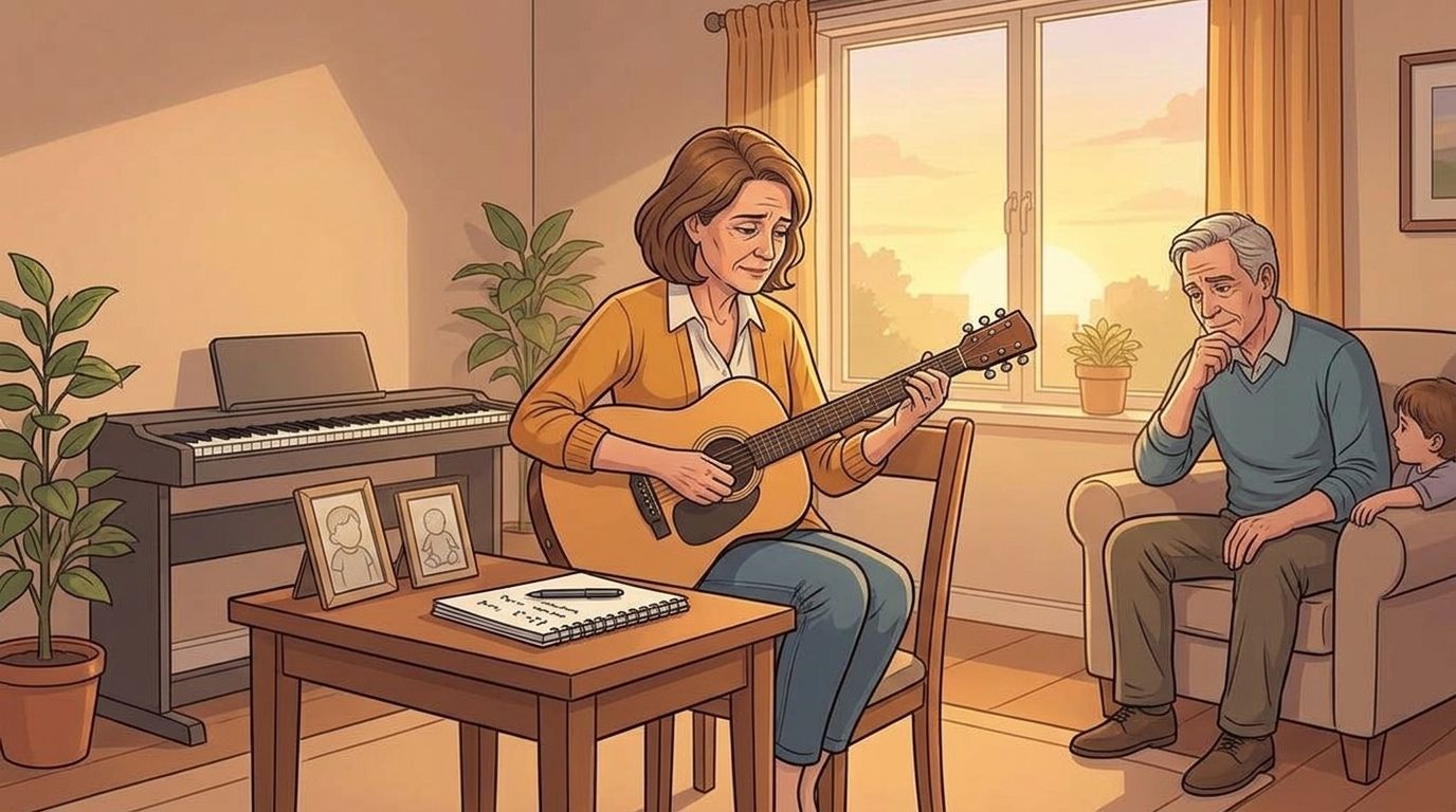 How to write a memorial song for a grandchild