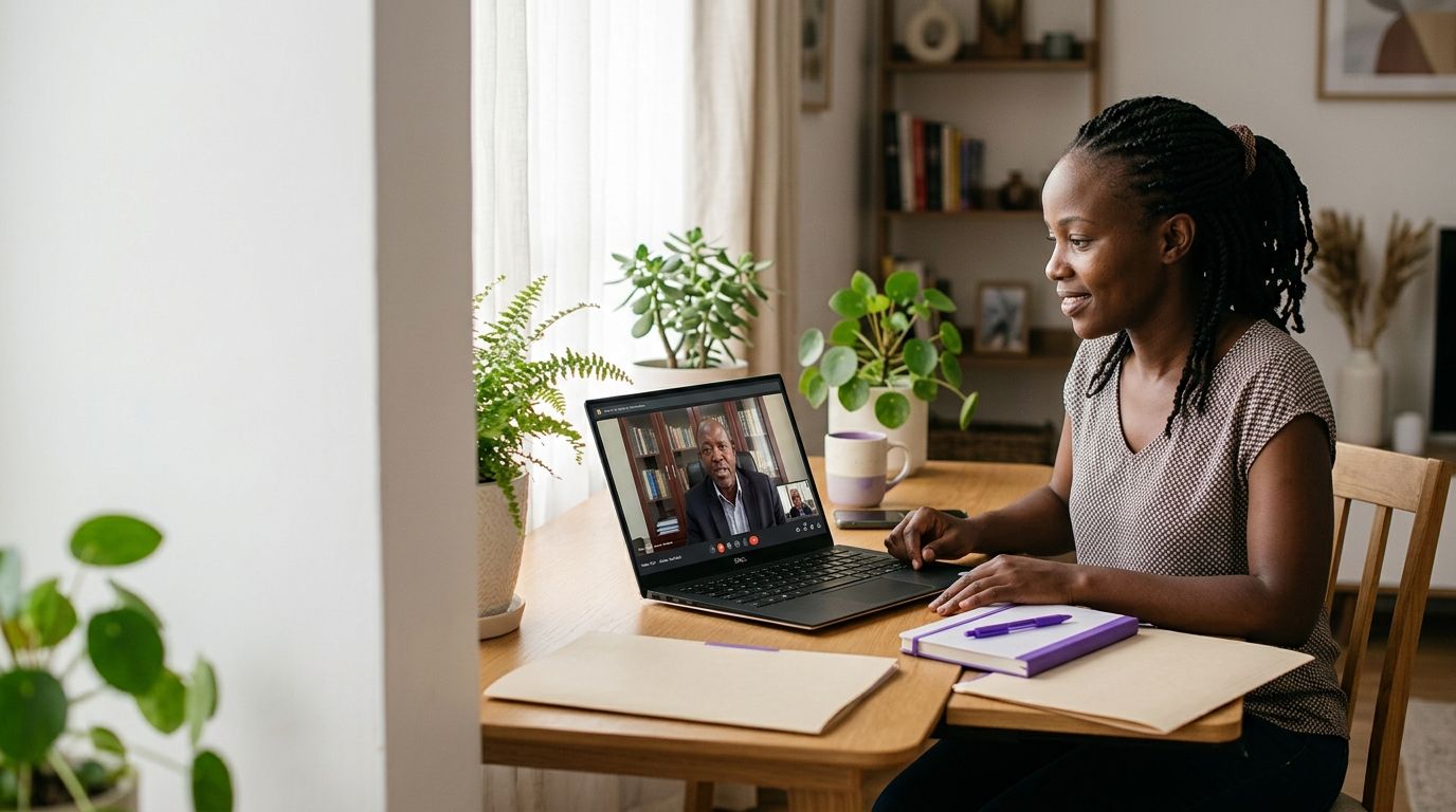 Kenyan client finding an LSK-verified advocate by video