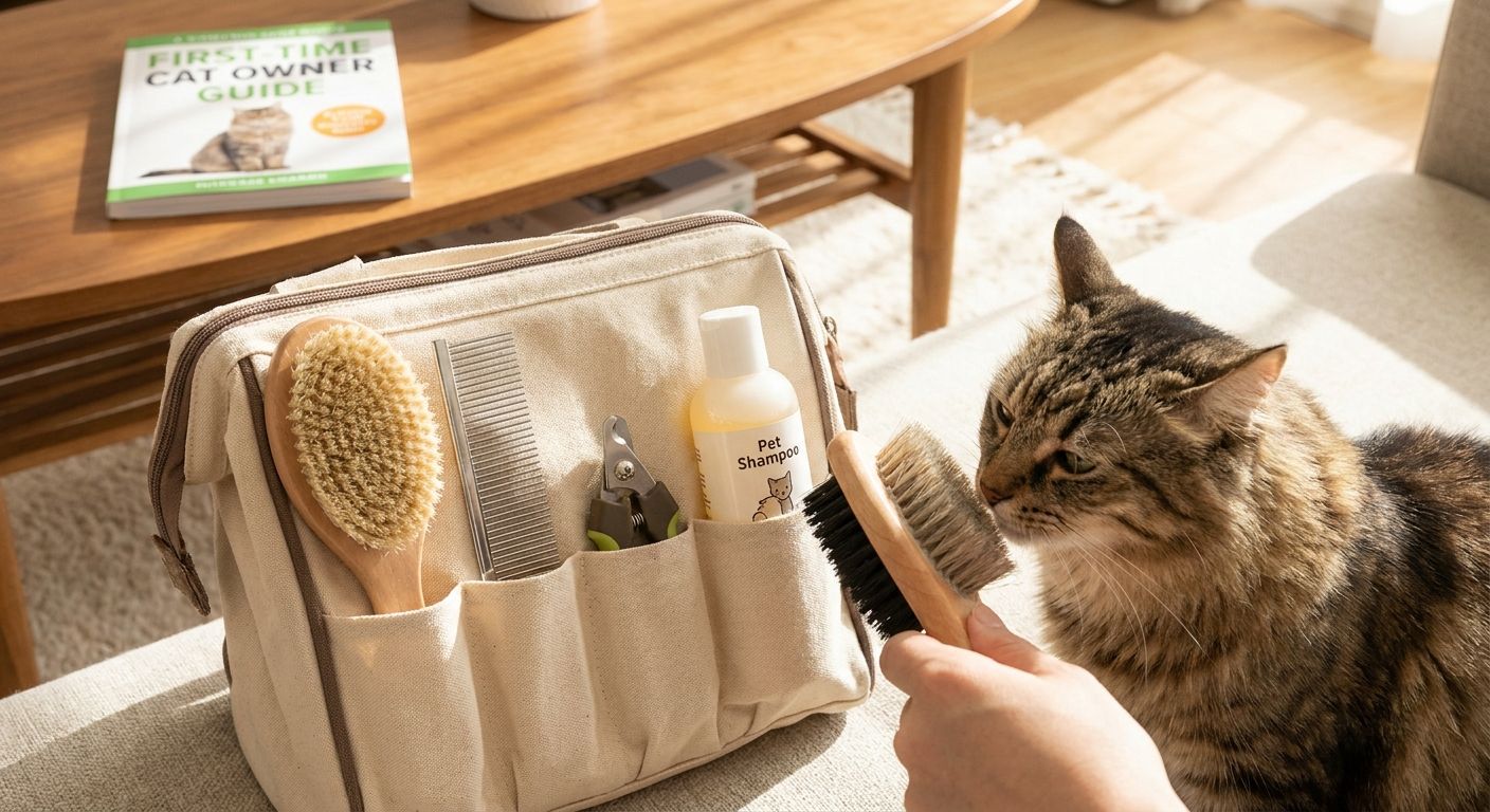 Best cat grooming kit for first-time cat owners 2026
