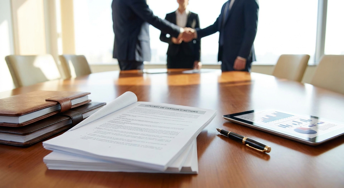 Contrat de cession d'actions pour opérations M&A
