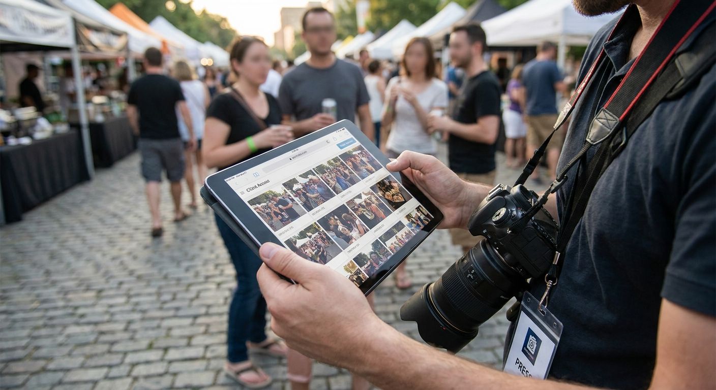 Best photo gallery software for public event photographers
