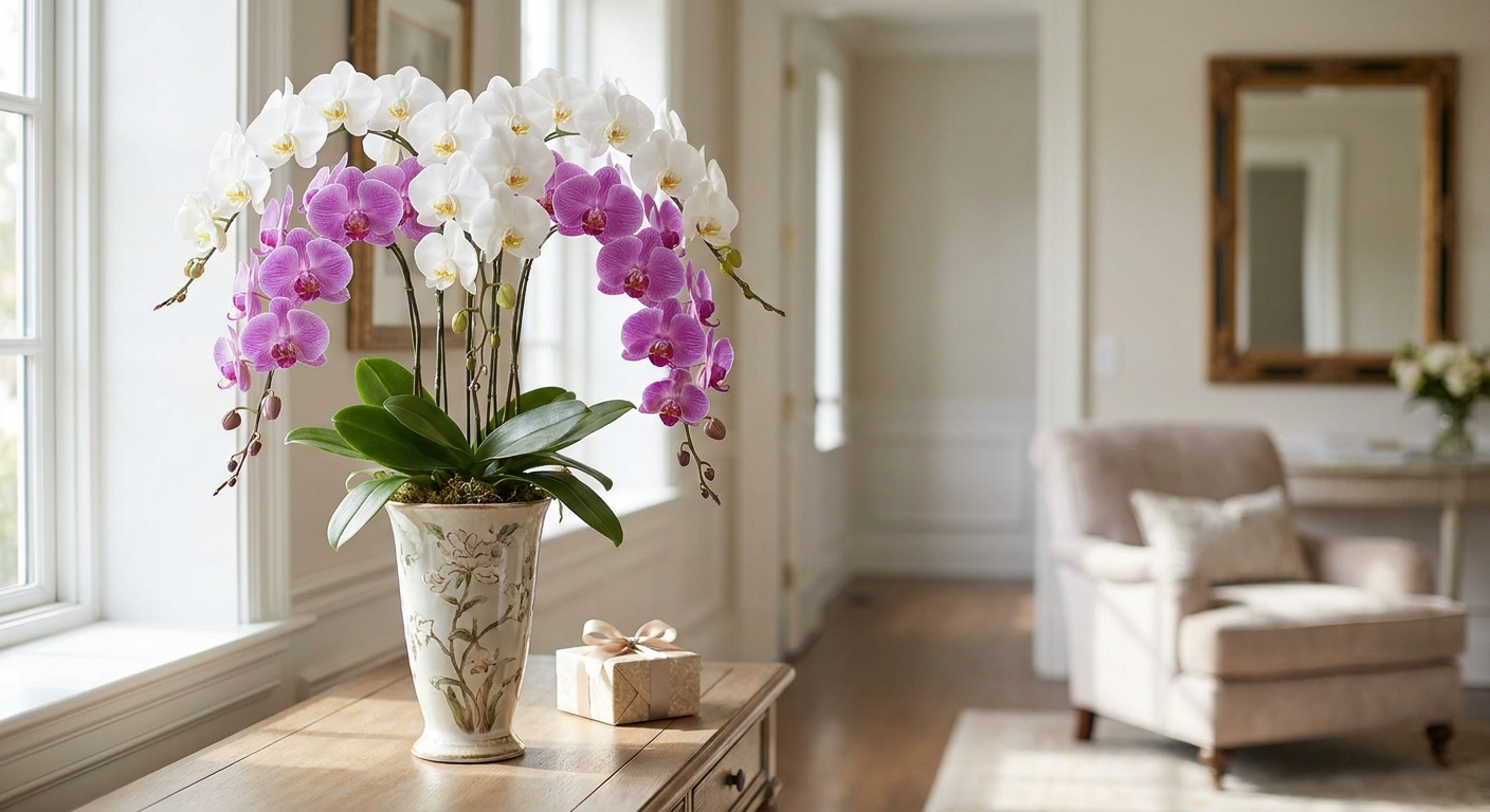 Best large orchid arrangements for a statement gift