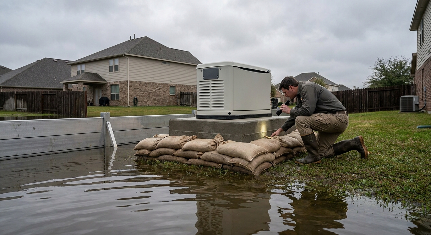 How to protect a generator installation from flood damage