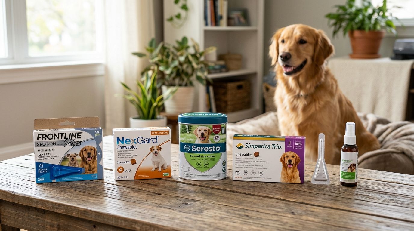Dog flea and tick treatments ranked by price 2026