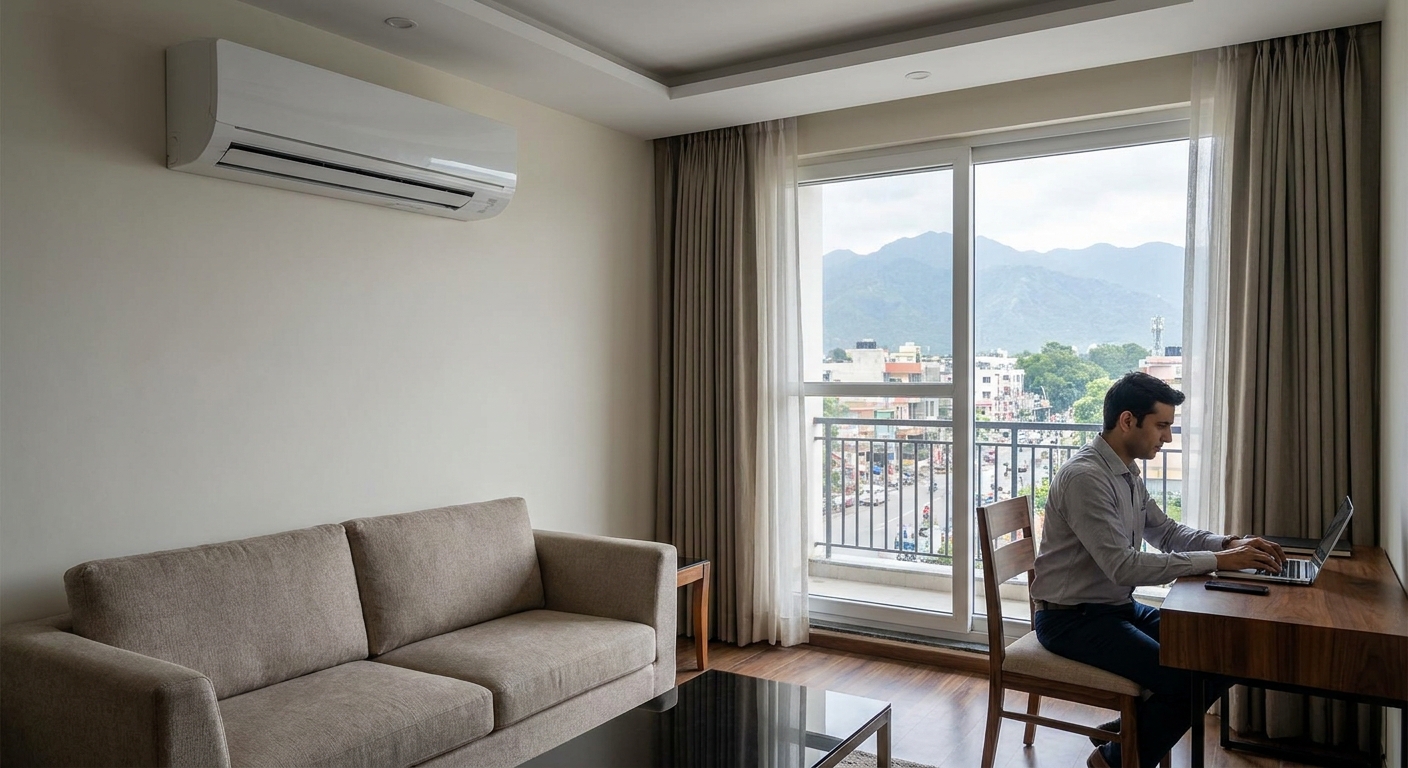 Best apartments with AC in Dehradun for business trips