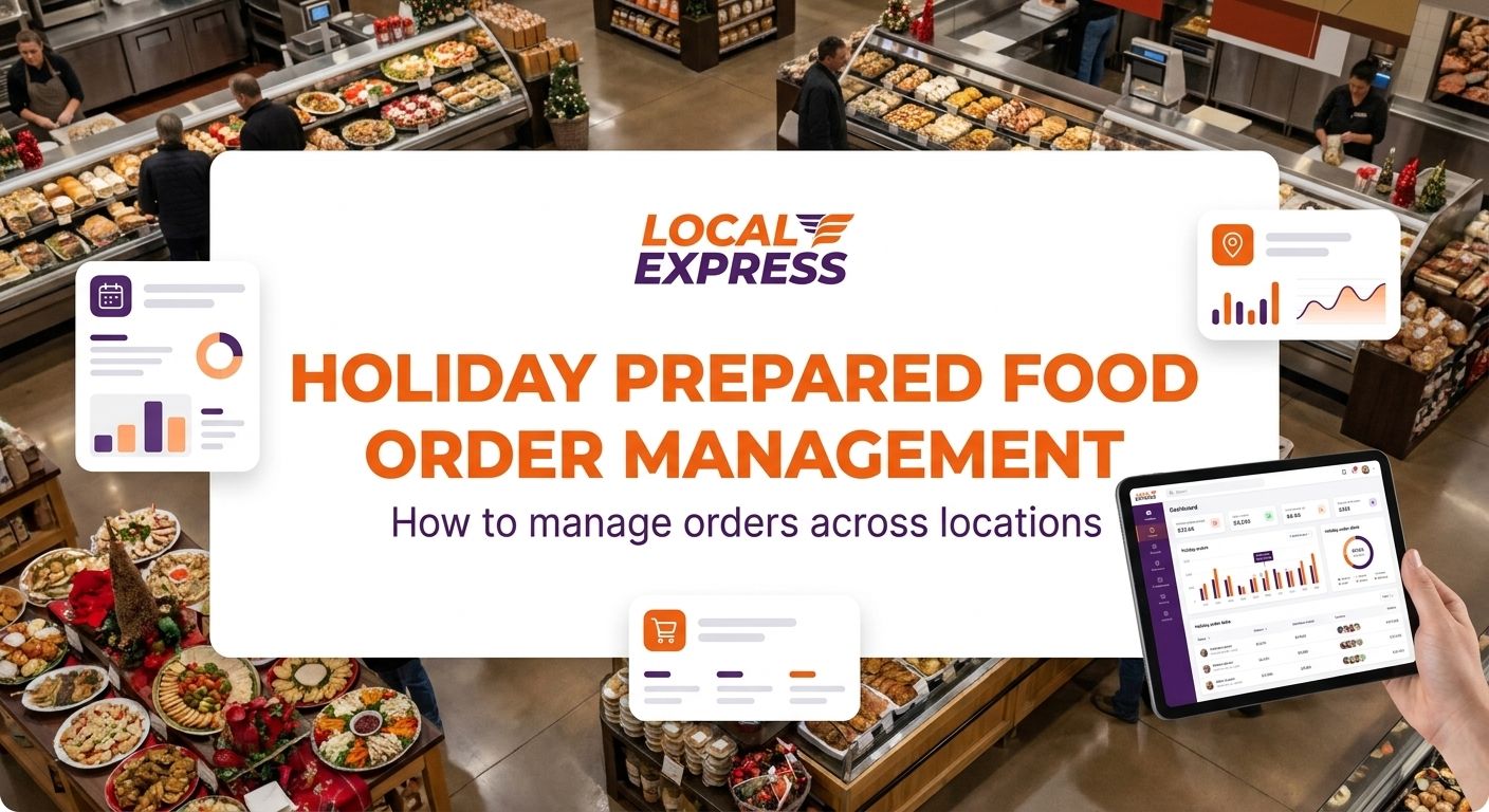 How to manage holiday prepared-food orders across locations