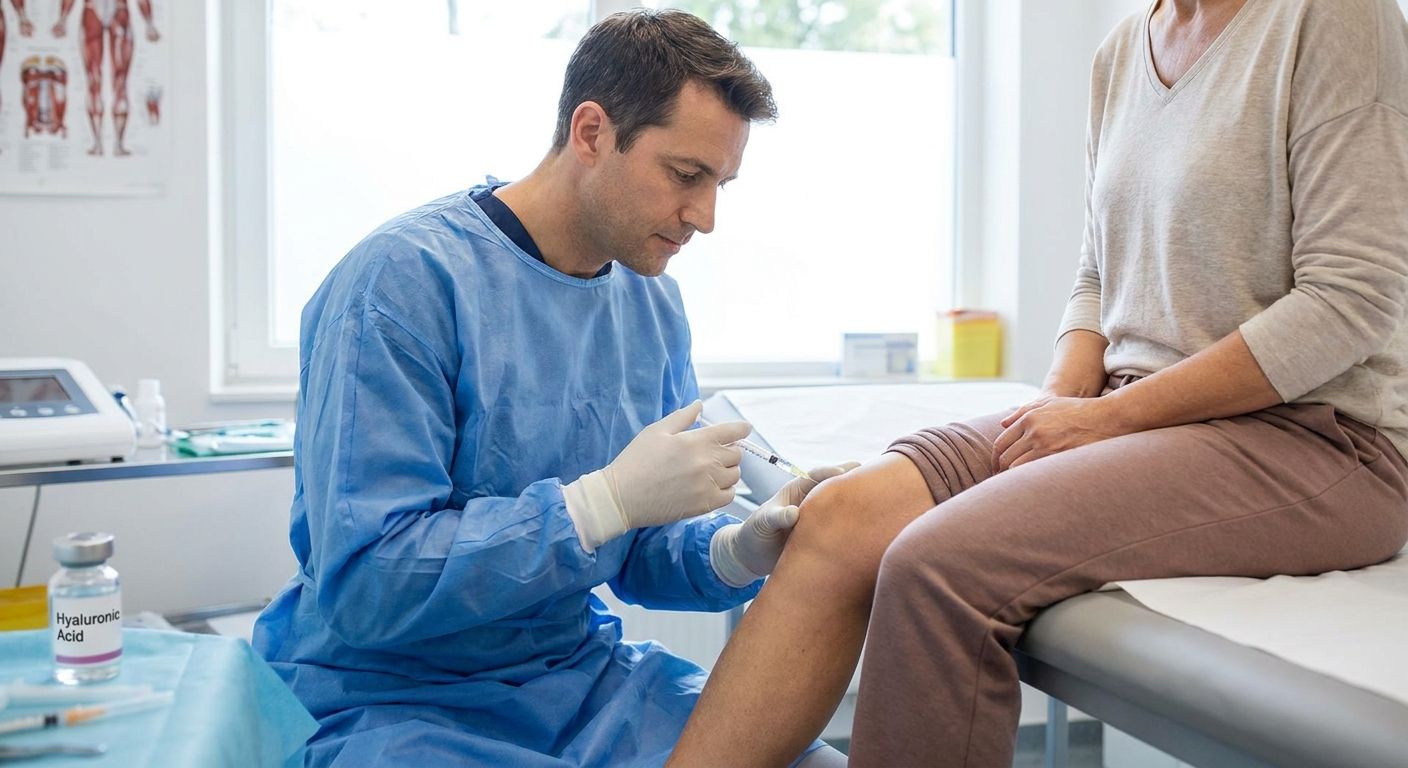 How hyaluronic acid injections treat knee osteoarthritis