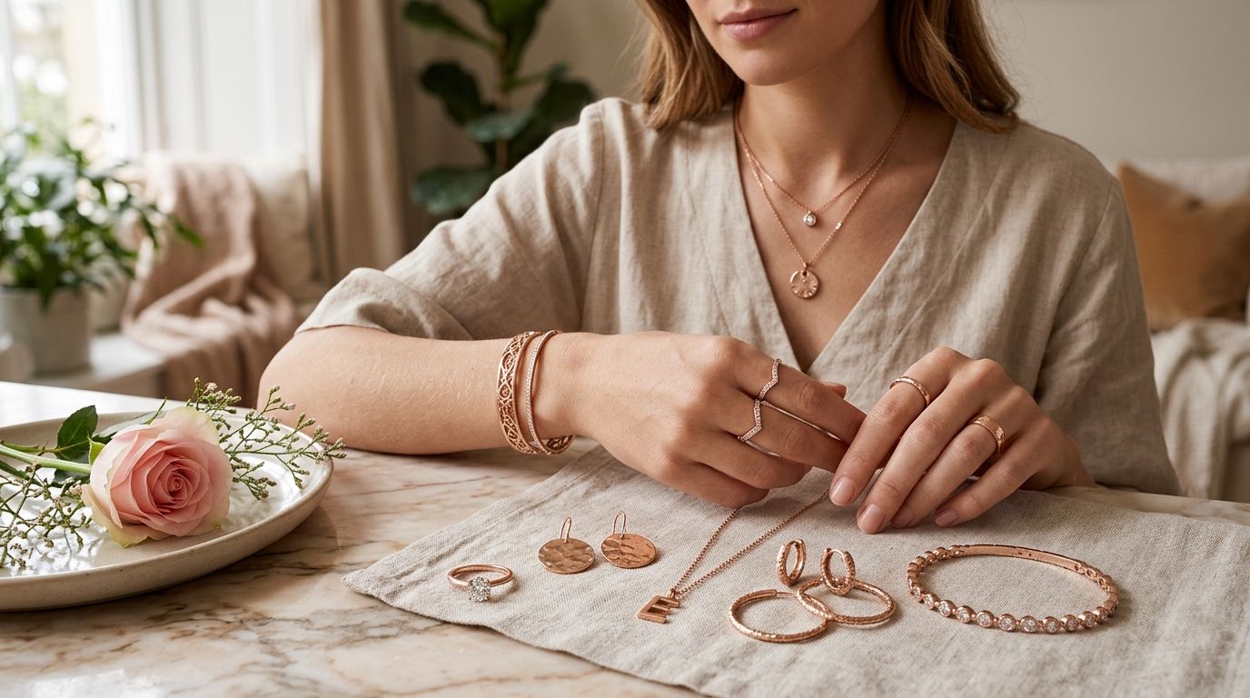 Best rose gold jewellery pieces for women in 2026
