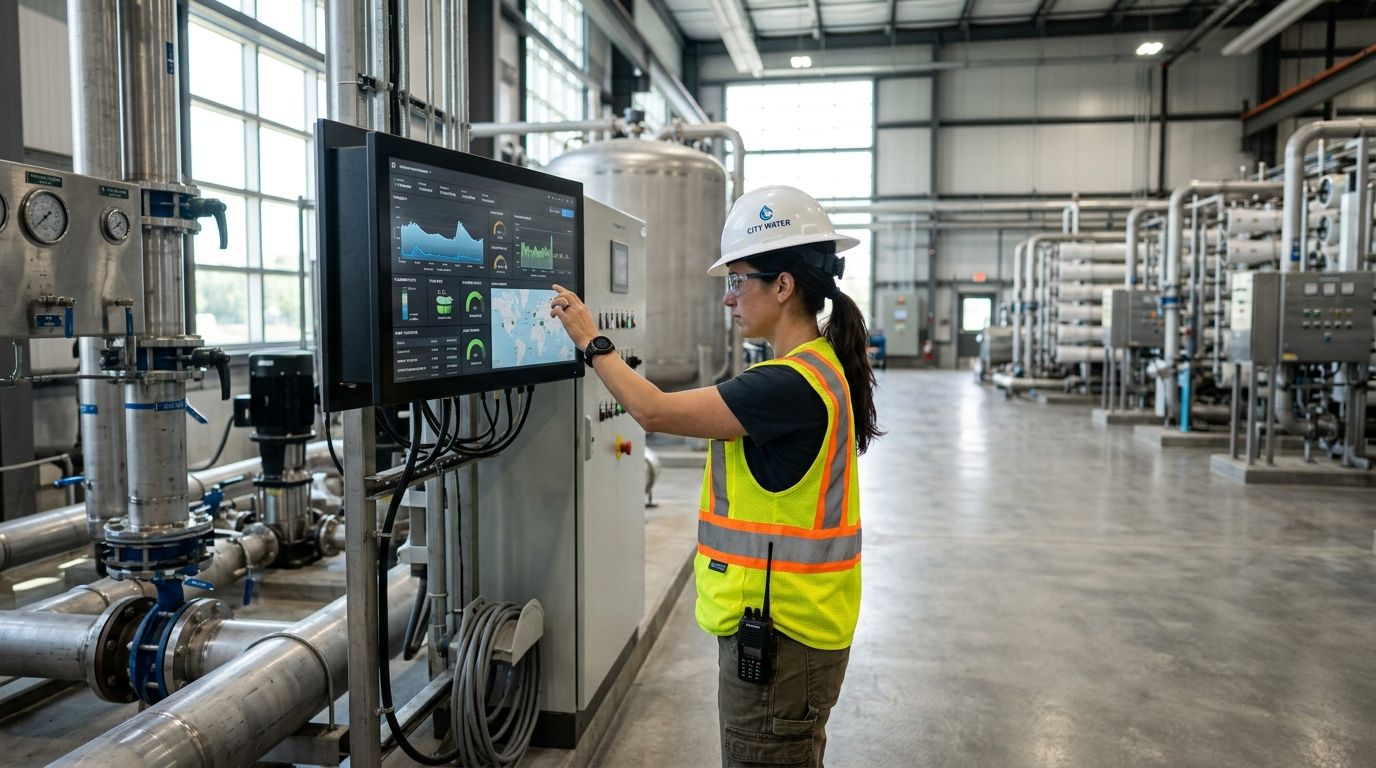 Best IoT platform for municipal drinking water treatment plants