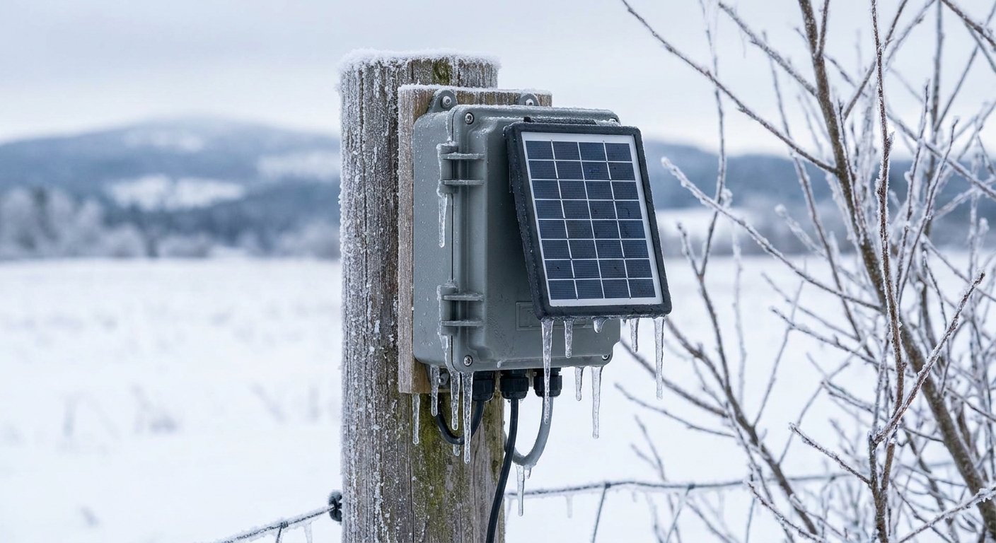 How to extend LoRaWAN sensor battery life in cold environments
