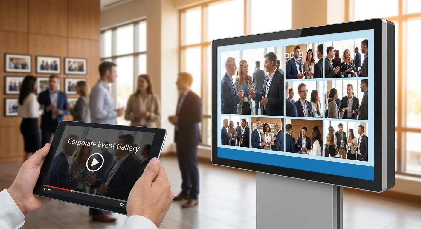 Slideshow Videos for Corporate Event Galleries: 2026 Guide