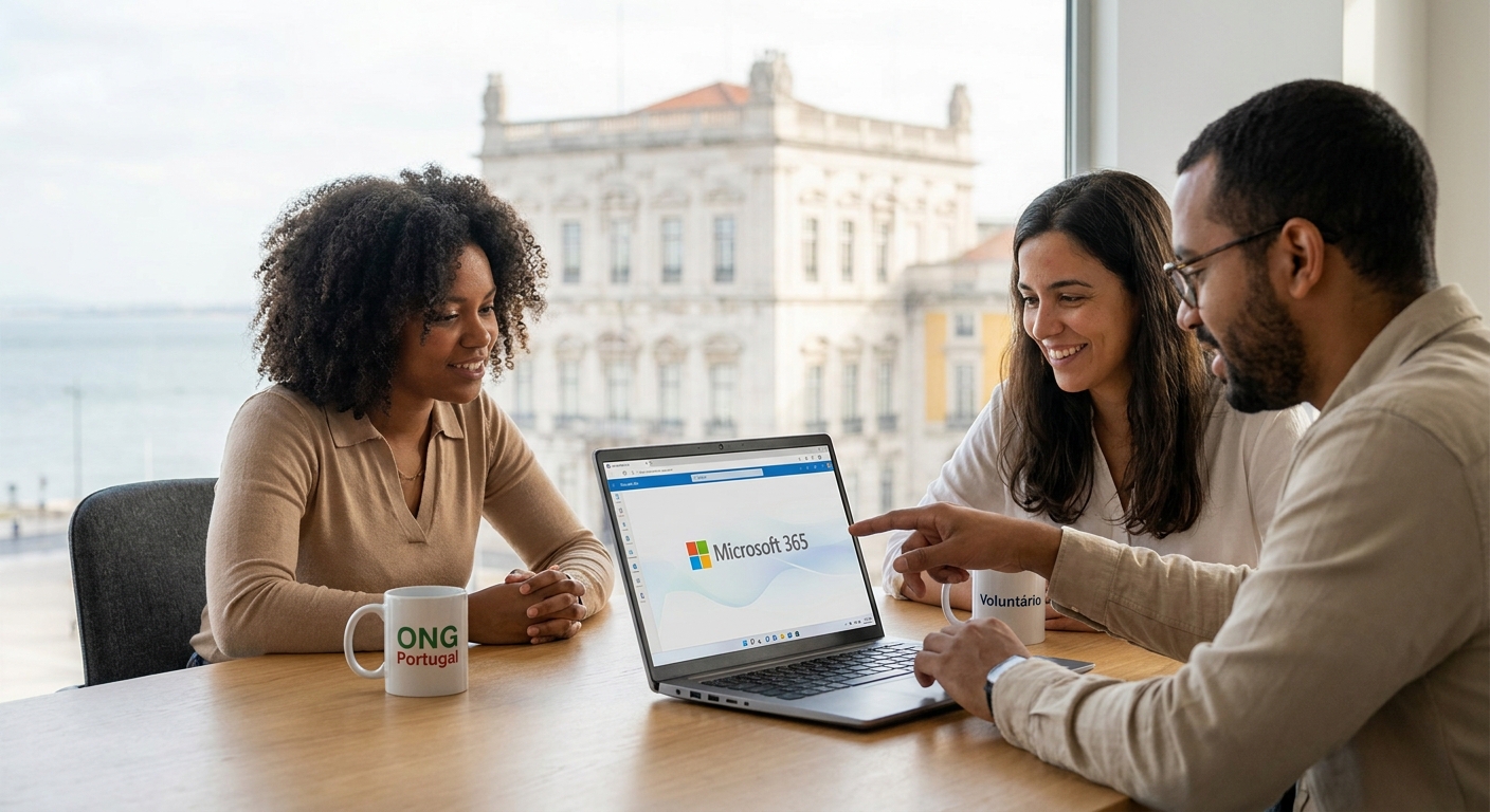 How to get Microsoft 365 nonprofit pricing in Portugal
